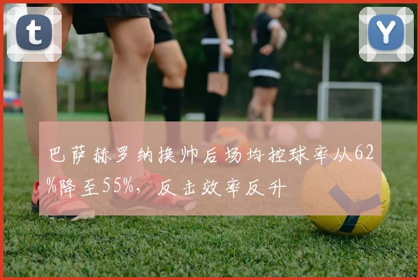巴萨赫罗纳换帅后场均控球率从62%降至55%，反击效率反升